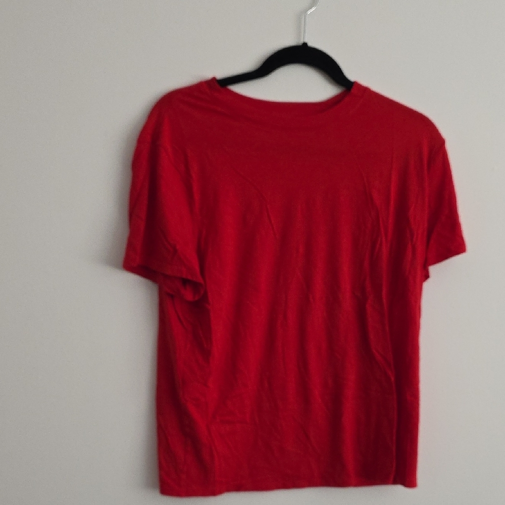a new day Vibrant Red Short Sleeve Tee